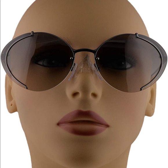 PRADA Designer Gunmetal Grey Sunglasses - Picture 3 of 8